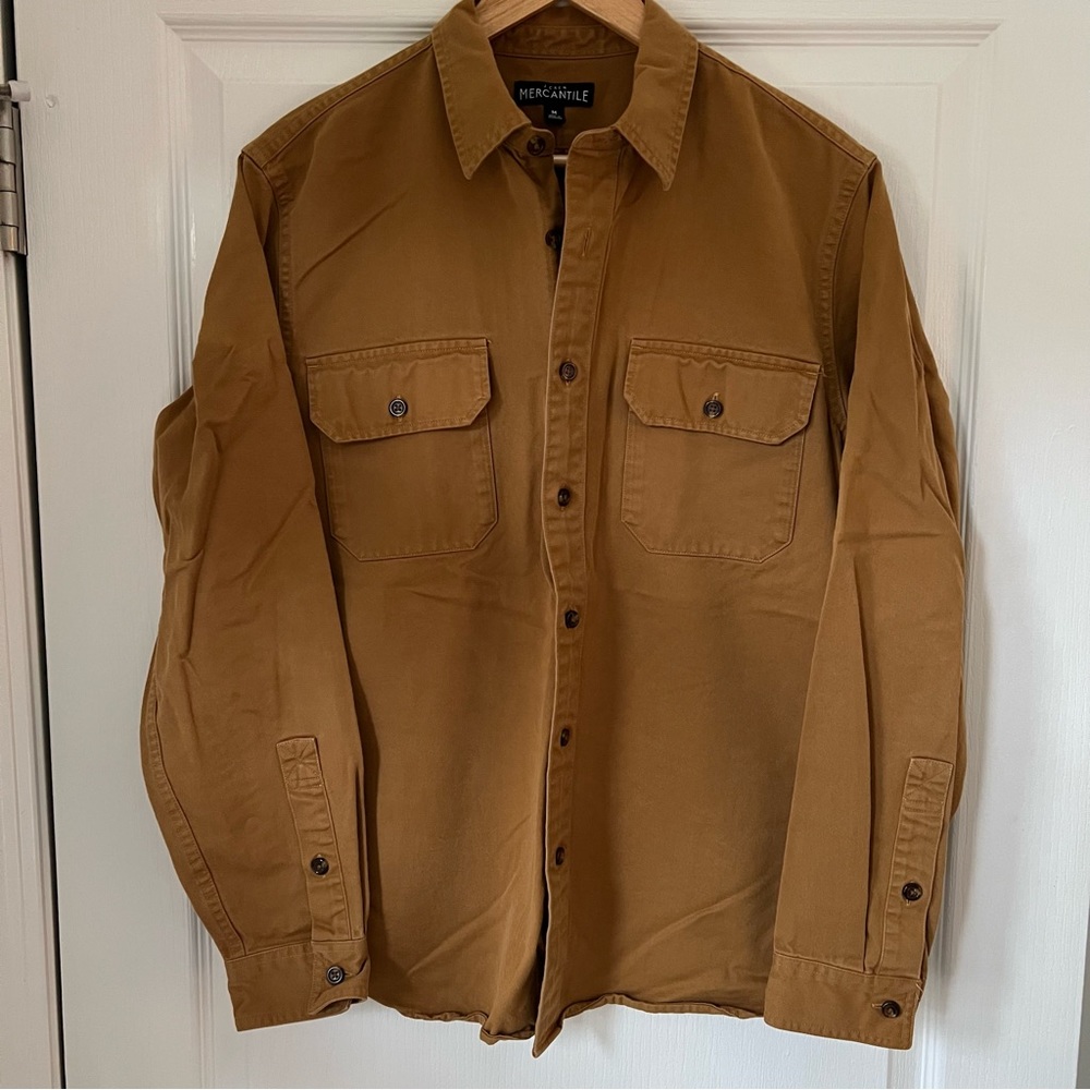 J. Crew Mercantile shirt jacket men’s medium